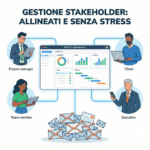 Gestione degli stakeholder: come mantenere tutti allineati senza impazzire