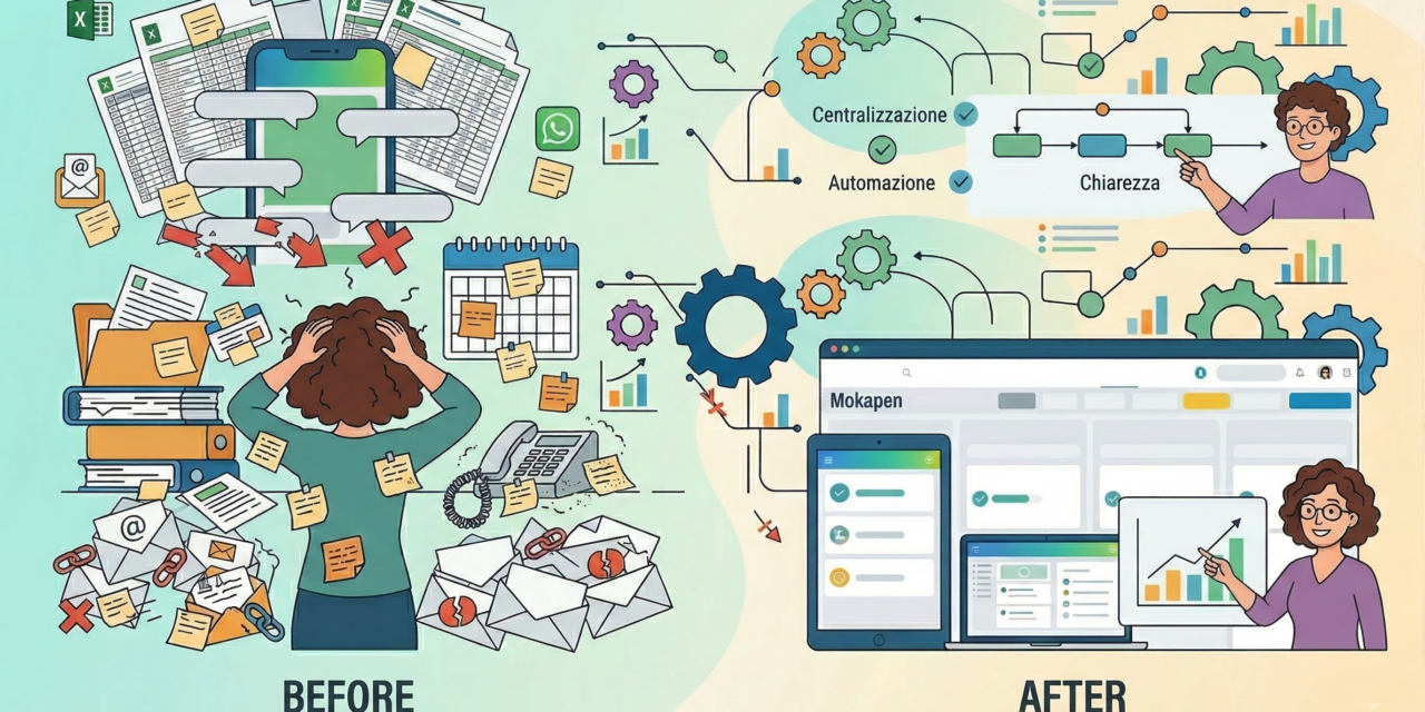Come gestire una piccola impresa senza impazzire tra Excel, Email e WhatsApp